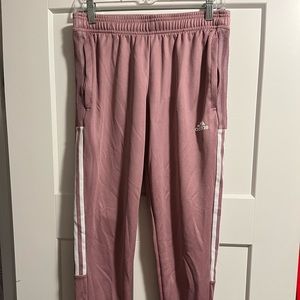 Adidas zip up slim fit sweatpants/joggers